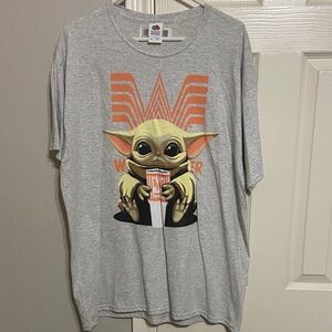 Men’s Whataburger T-Shirt with Baby Yoda
